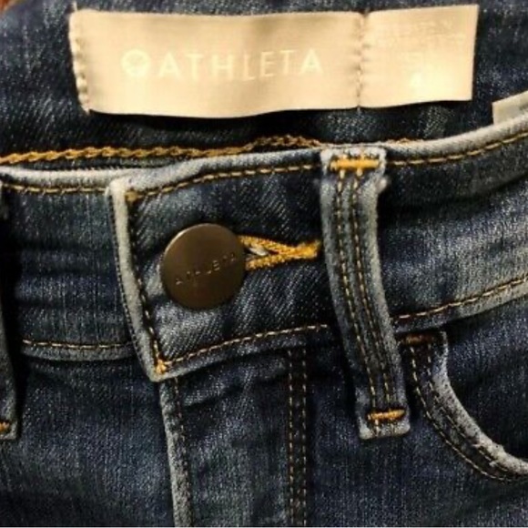 Athleta Skulptek tuxedo stripe skinny jeans - Picture 6 of 11